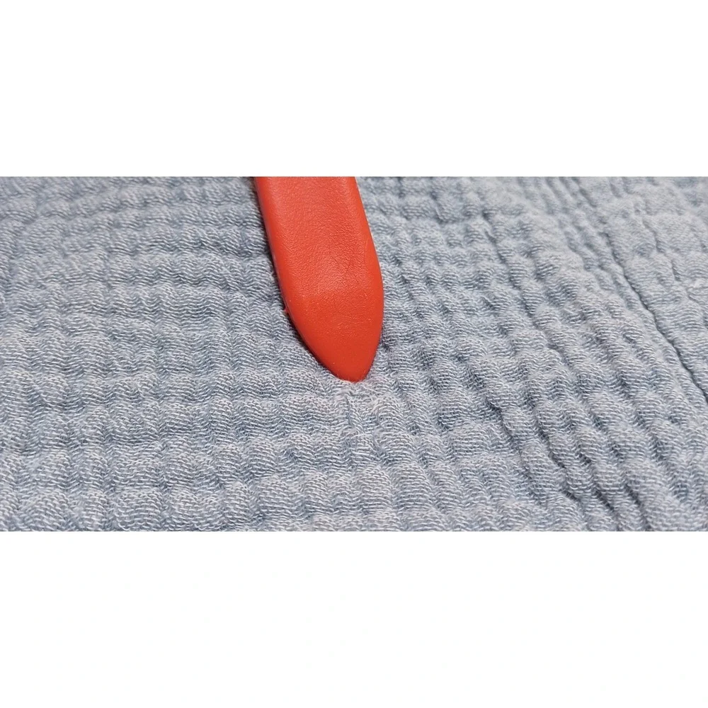 Parachute Cloud Cotton King Pillow Shams Set 2 Sky Blue Organic Gauze Luxury